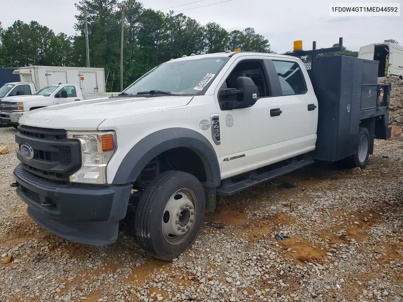 2021 Ford F450 Super Duty VIN: 1FD0W4GT1MED44592 Lot: 59193996