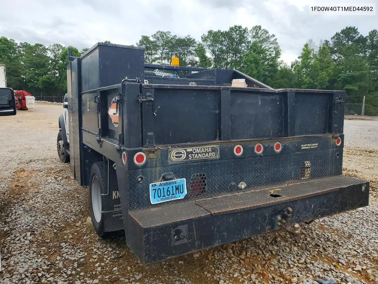 2021 Ford F450 Super Duty VIN: 1FD0W4GT1MED44592 Lot: 59193996