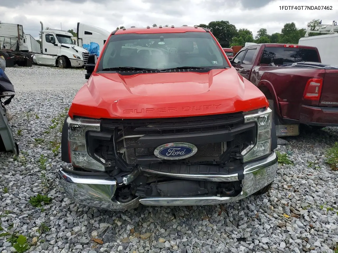 2022 Ford F450 Super Duty VIN: 1FDTF4GT7NDA07462 Lot: 41902646