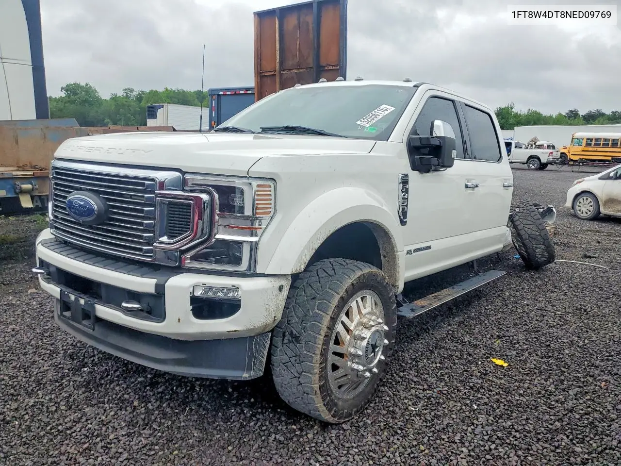 2022 Ford F450 Super Duty VIN: 1FT8W4DT8NED09769 Lot: 52056116