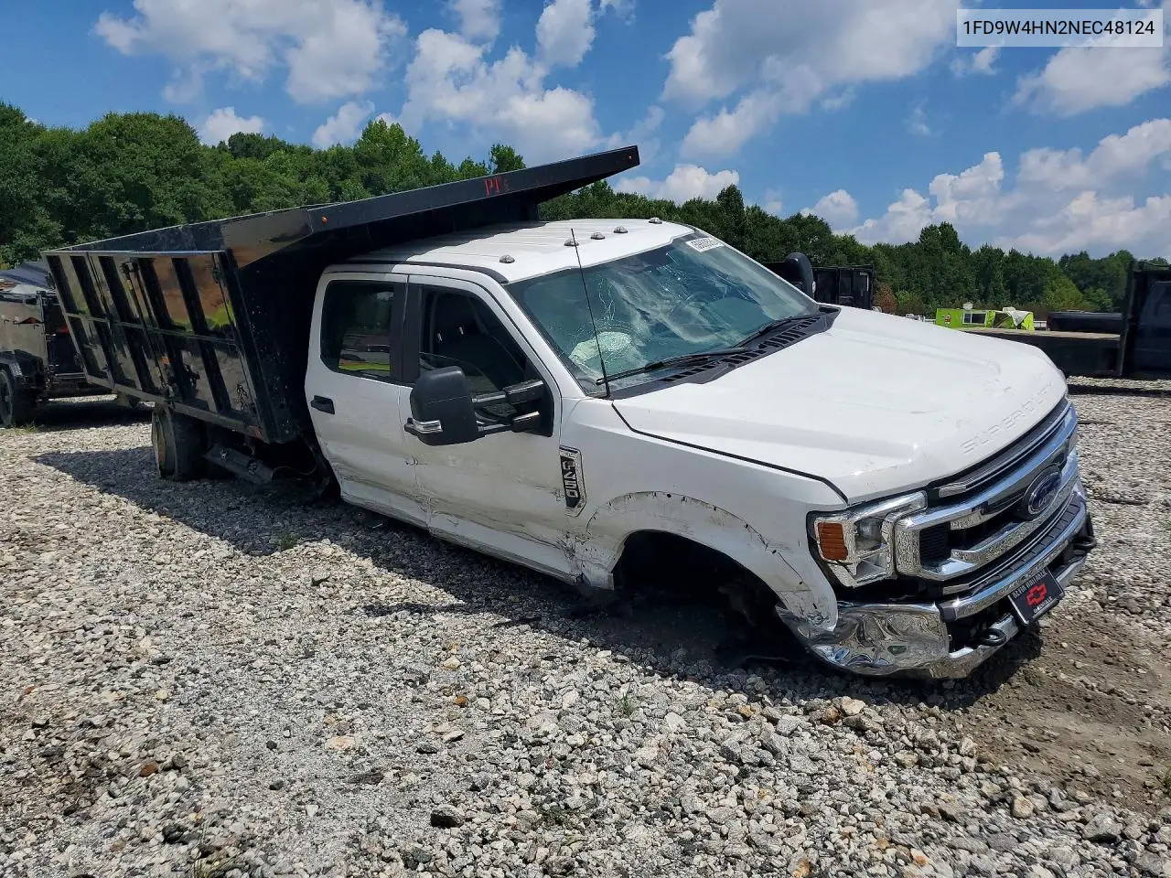 2022 Ford F450 Super Duty Dump Truck VIN: 1FD9W4HN2NEC48124 Lot: 59883586