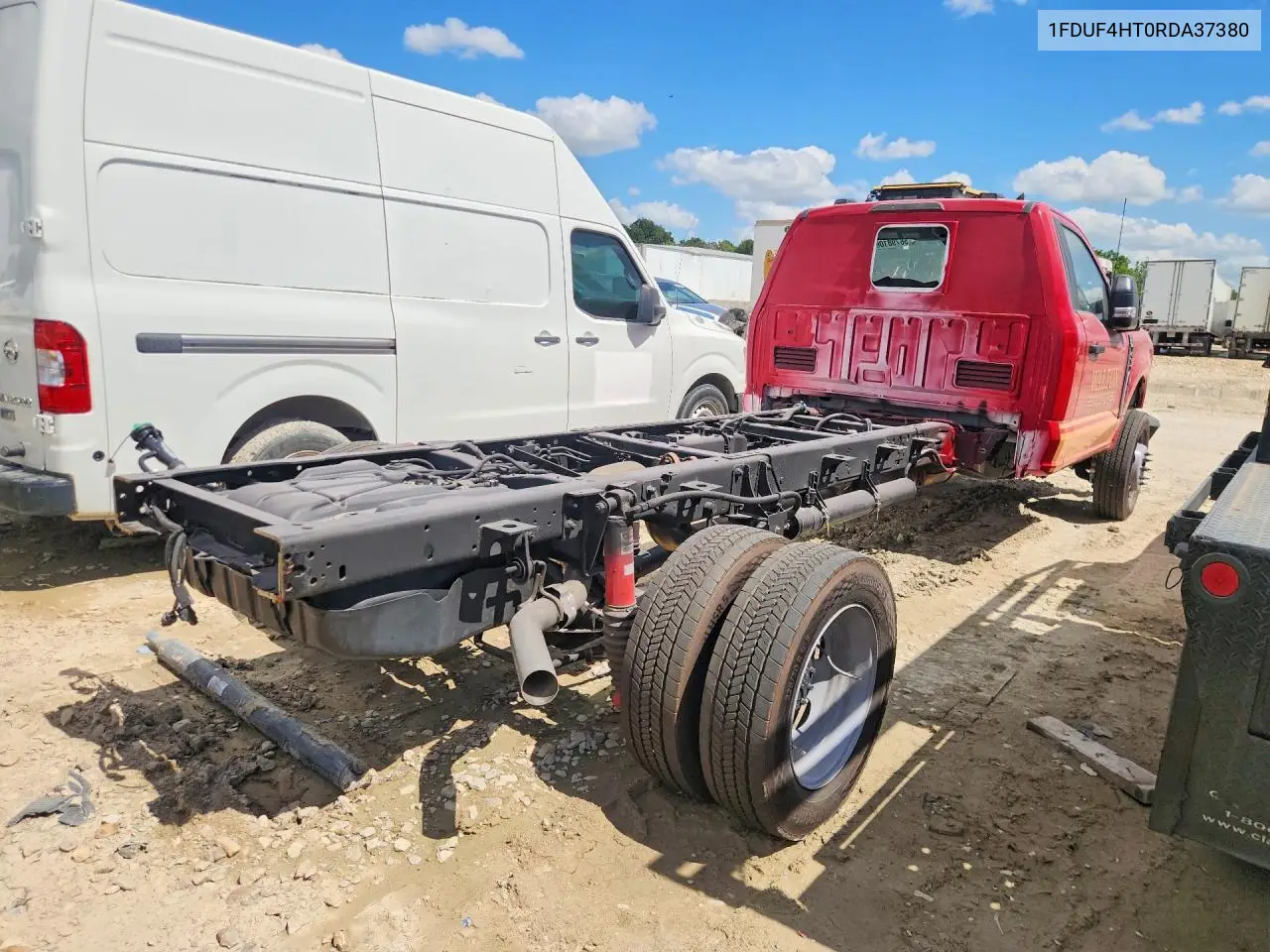 2024 Ford F450 Super Duty VIN: 1FDUF4HT0RDA37380 Lot: 56798106