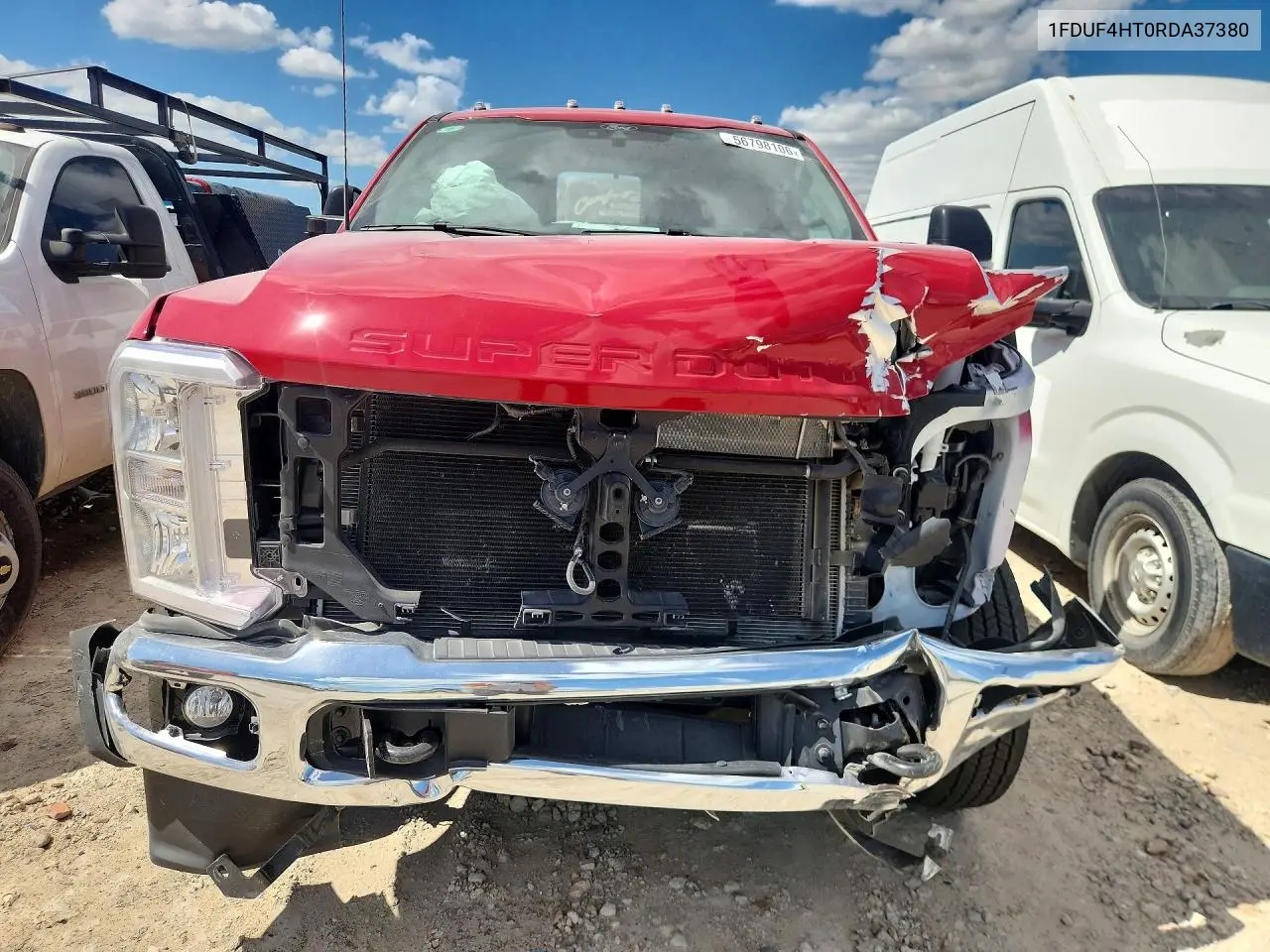 2024 Ford F450 Super Duty VIN: 1FDUF4HT0RDA37380 Lot: 56798106