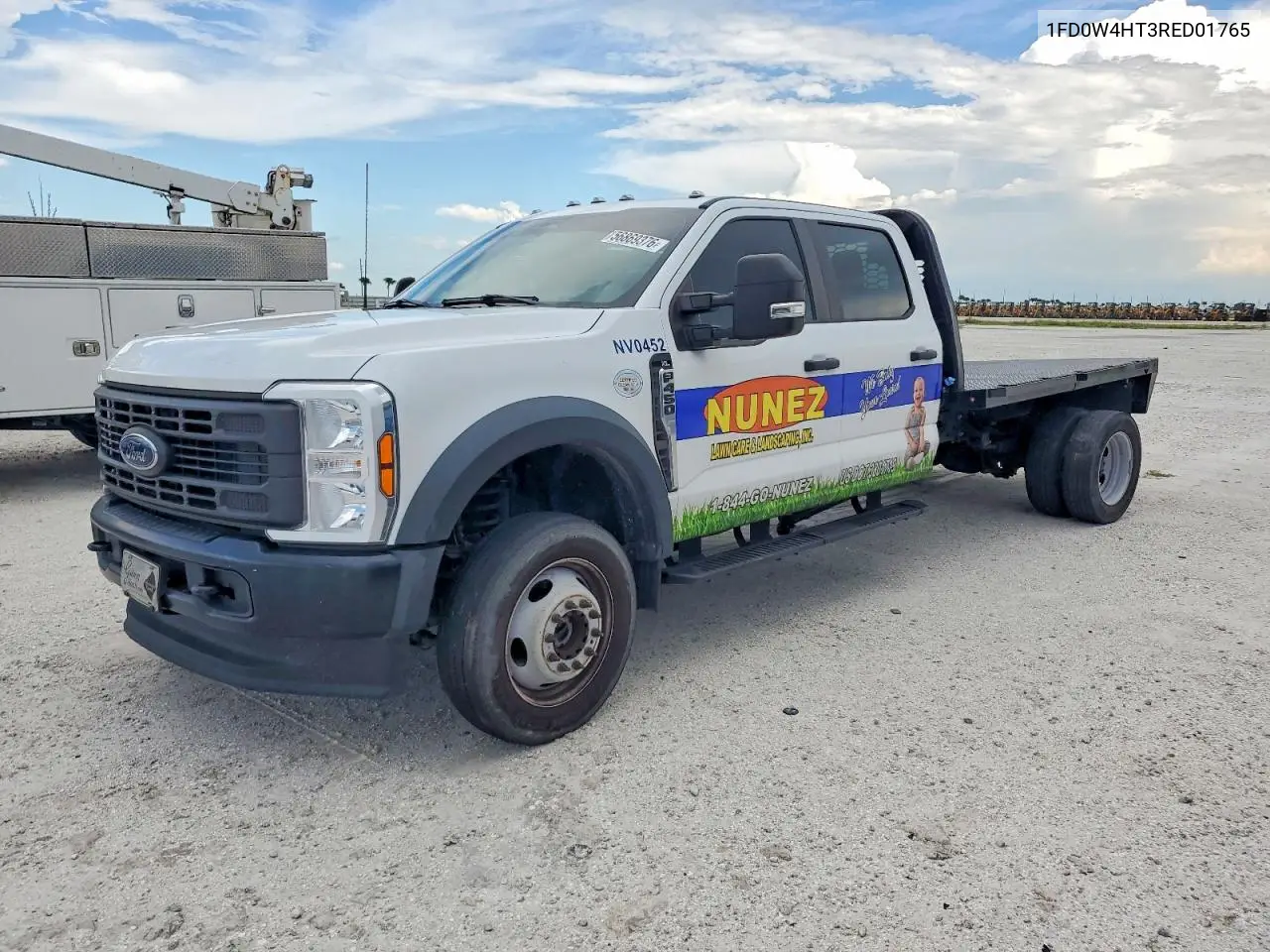 2024 Ford F450 Super Duty VIN: 1FD0W4HT3RED01765 Lot: 56869376