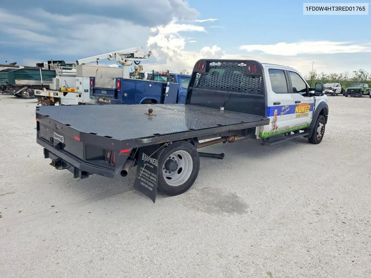 2024 Ford F450 Super Duty VIN: 1FD0W4HT3RED01765 Lot: 56869376