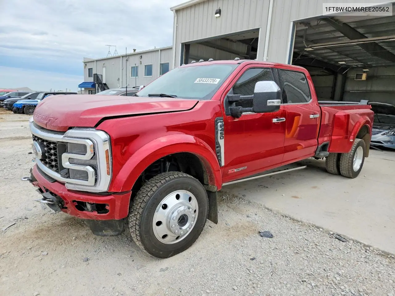 2024 Ford F450 Super Duty VIN: 1FT8W4DM6REE20562 Lot: 58433726
