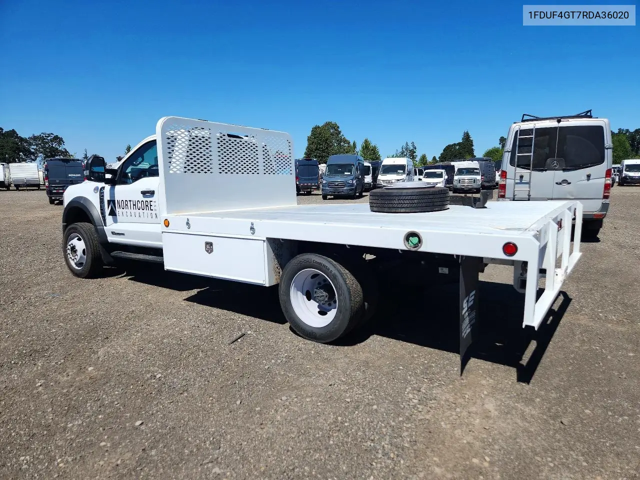 2024 Ford F450 Super Duty VIN: 1FDUF4GT7RDA36020 Lot: 60078426