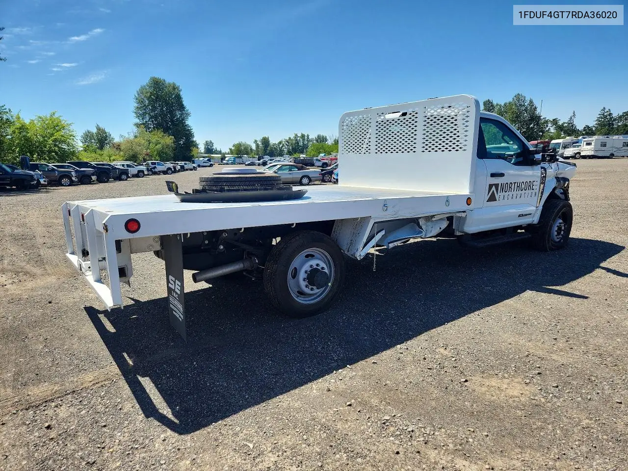 2024 Ford F450 Super Duty VIN: 1FDUF4GT7RDA36020 Lot: 60078426