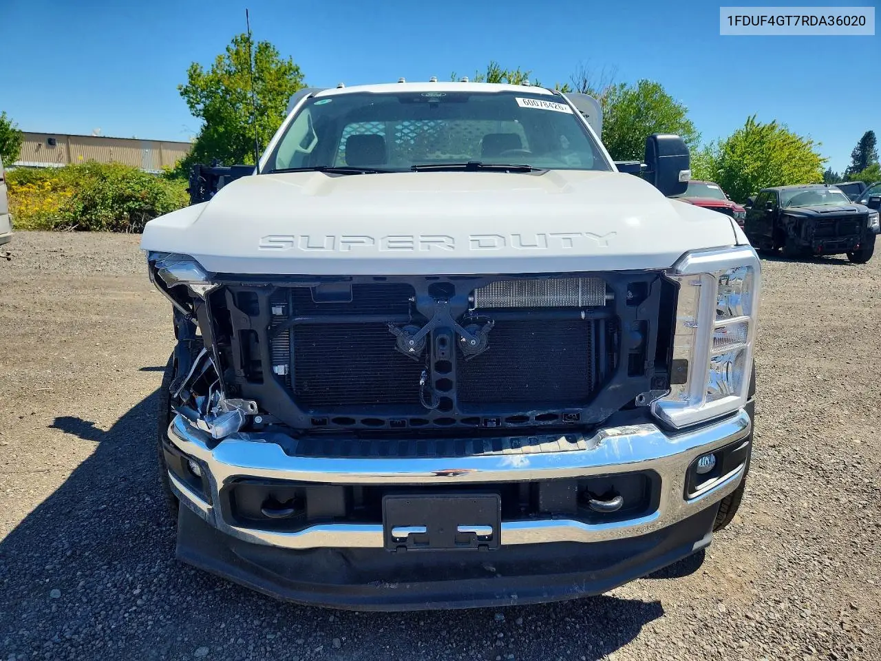 2024 Ford F450 Super Duty VIN: 1FDUF4GT7RDA36020 Lot: 60078426