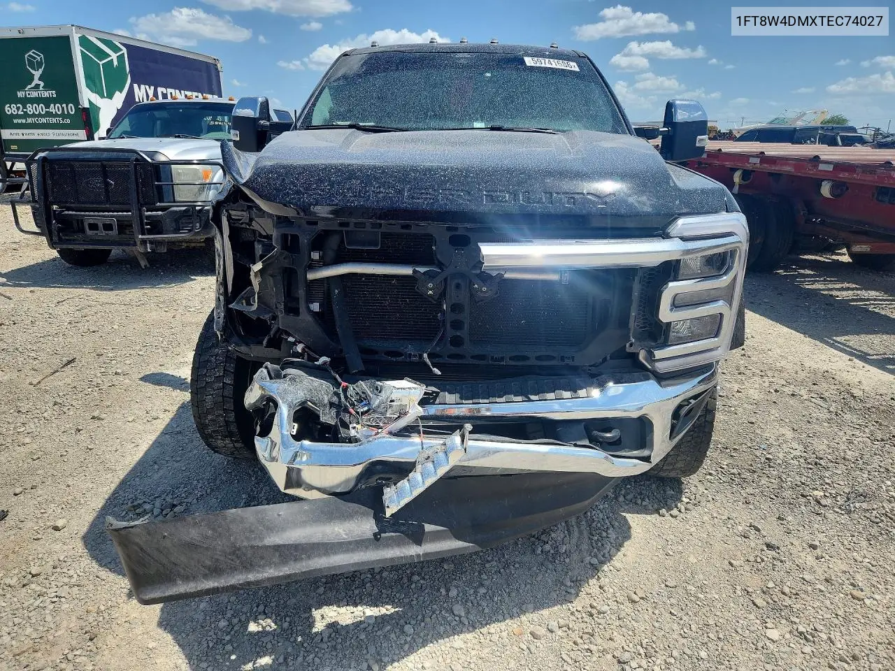 2026 Ford F450 Super Duty VIN: 1FT8W4DMXTEC74027 Lot: 59741686