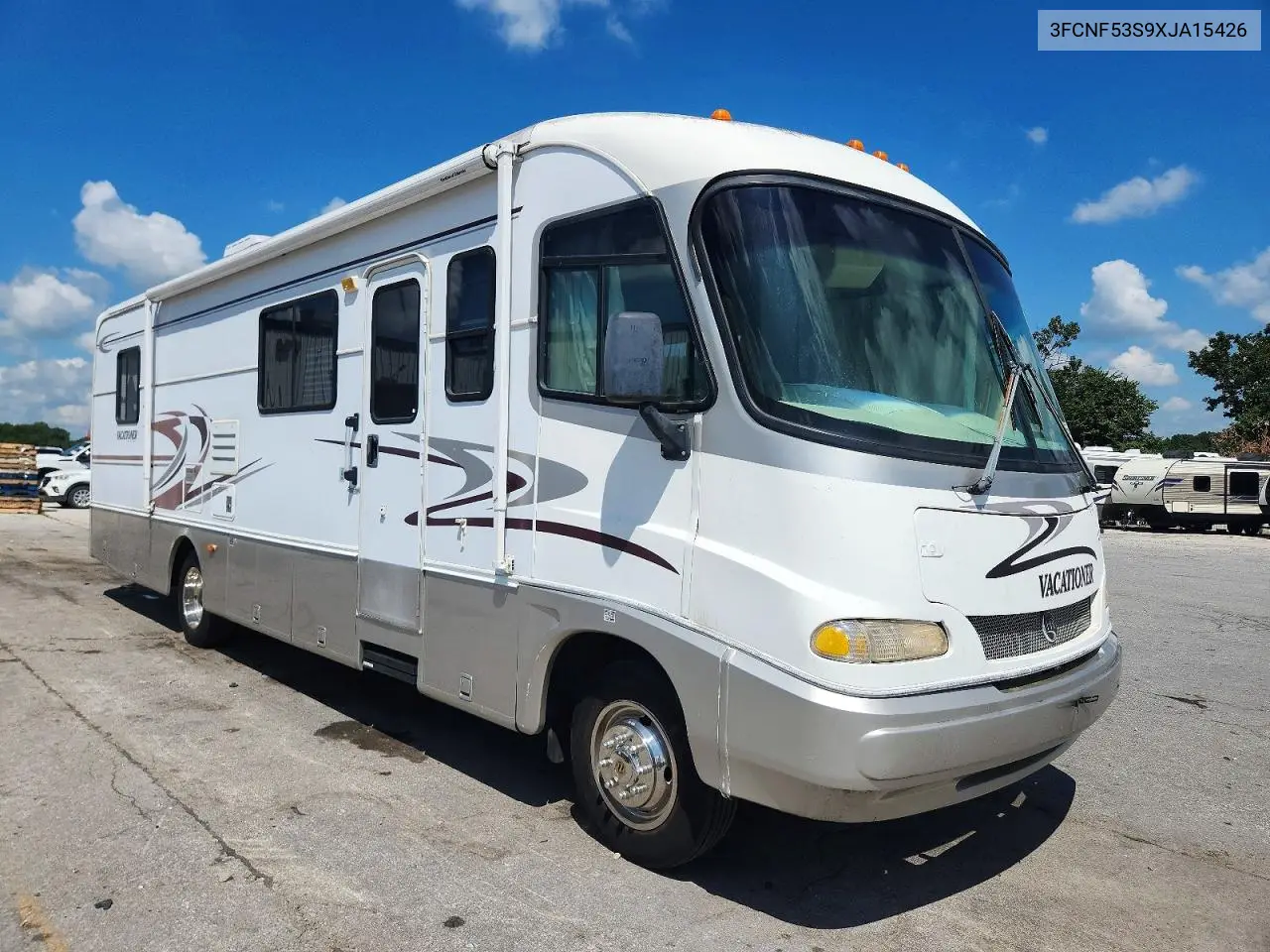 1999 Ford Vacationer Rv VIN: 3FCNF53S9XJA15426 Lot: 58564656