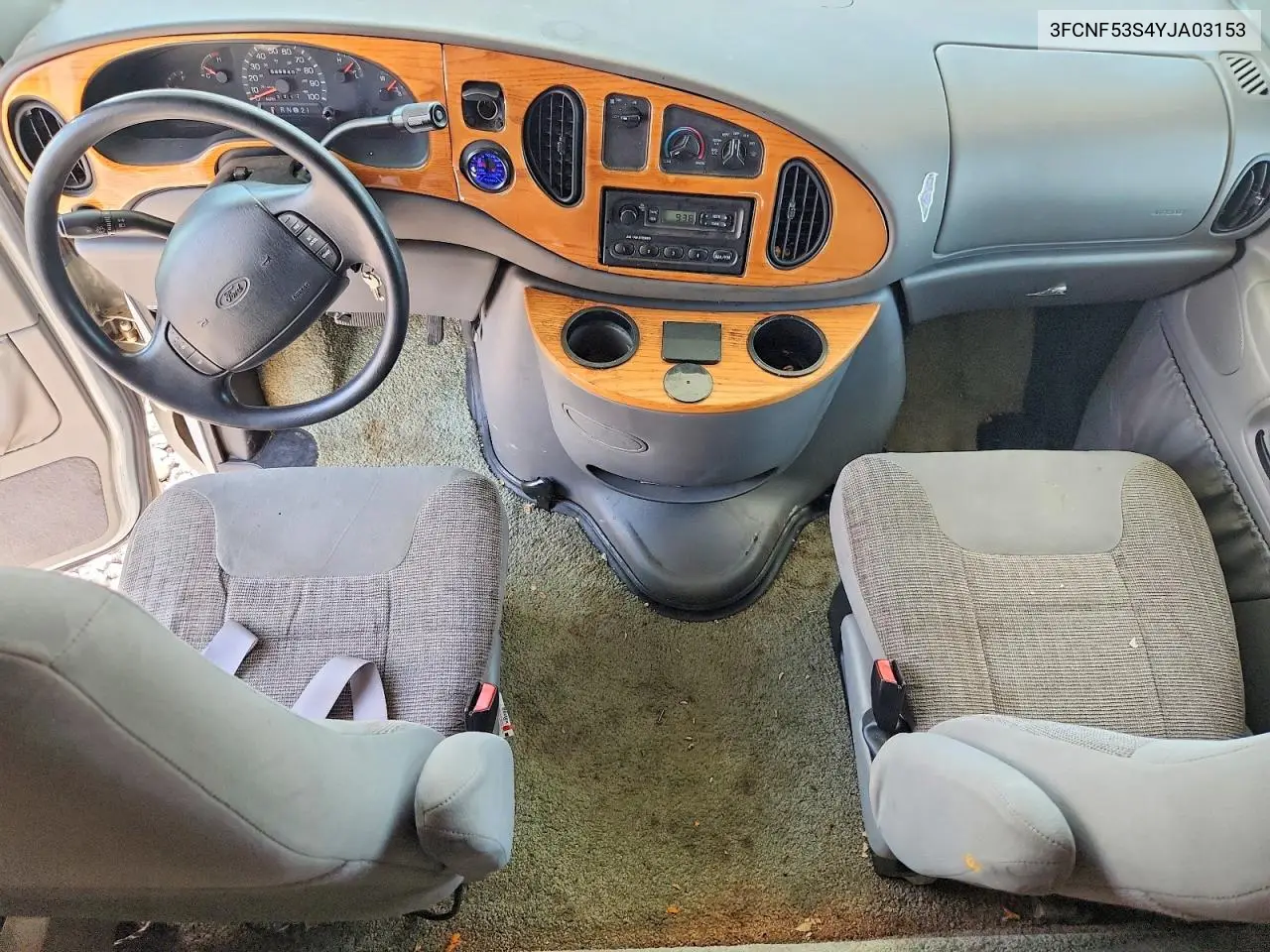 2000 Ford F550 Super Duty Rv VIN: 3FCNF5354YJA03153 Lot: 57926116