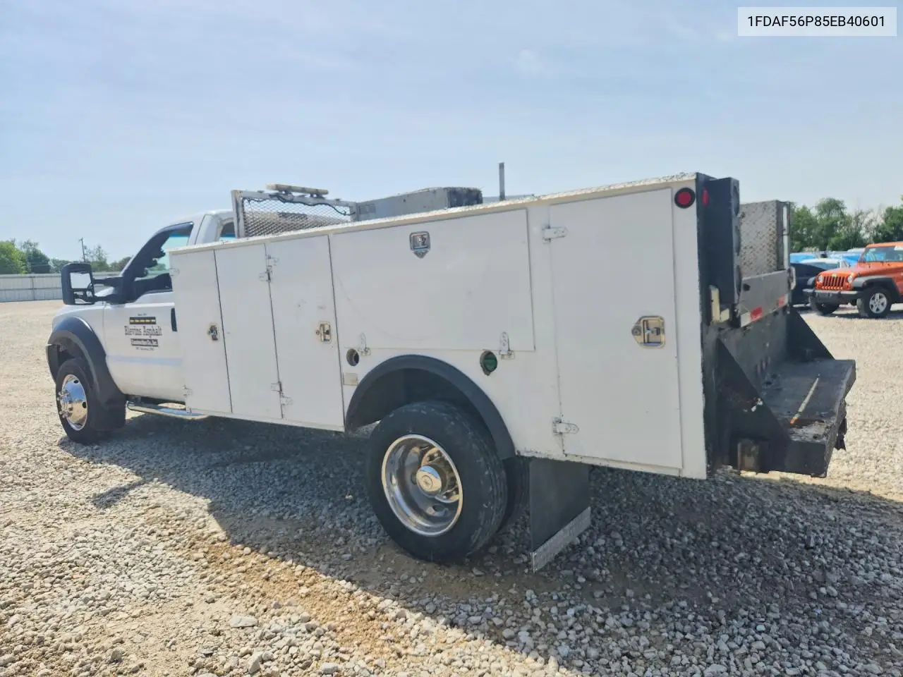 2005 Ford F550 Super Duty VIN: 1FDAF56P85EB40601 Lot: 58112456