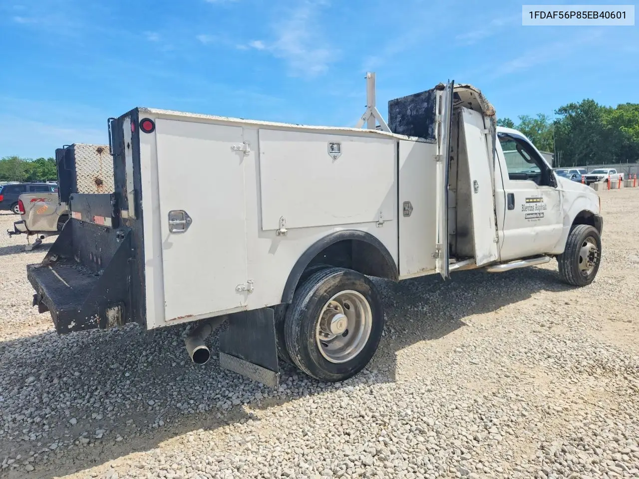 2005 Ford F550 Super Duty VIN: 1FDAF56P85EB40601 Lot: 58112456
