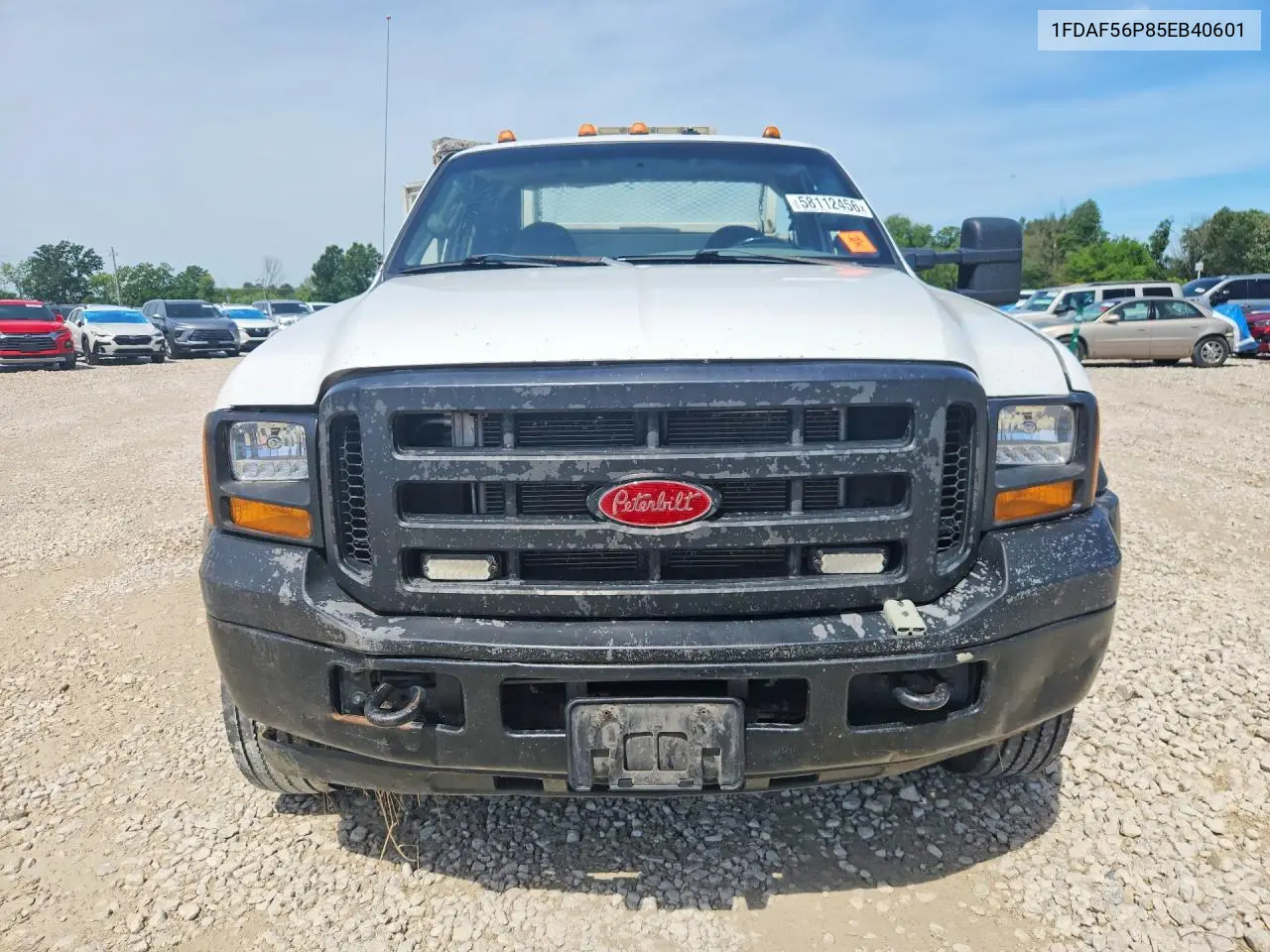 2005 Ford F550 Super Duty VIN: 1FDAF56P85EB40601 Lot: 58112456