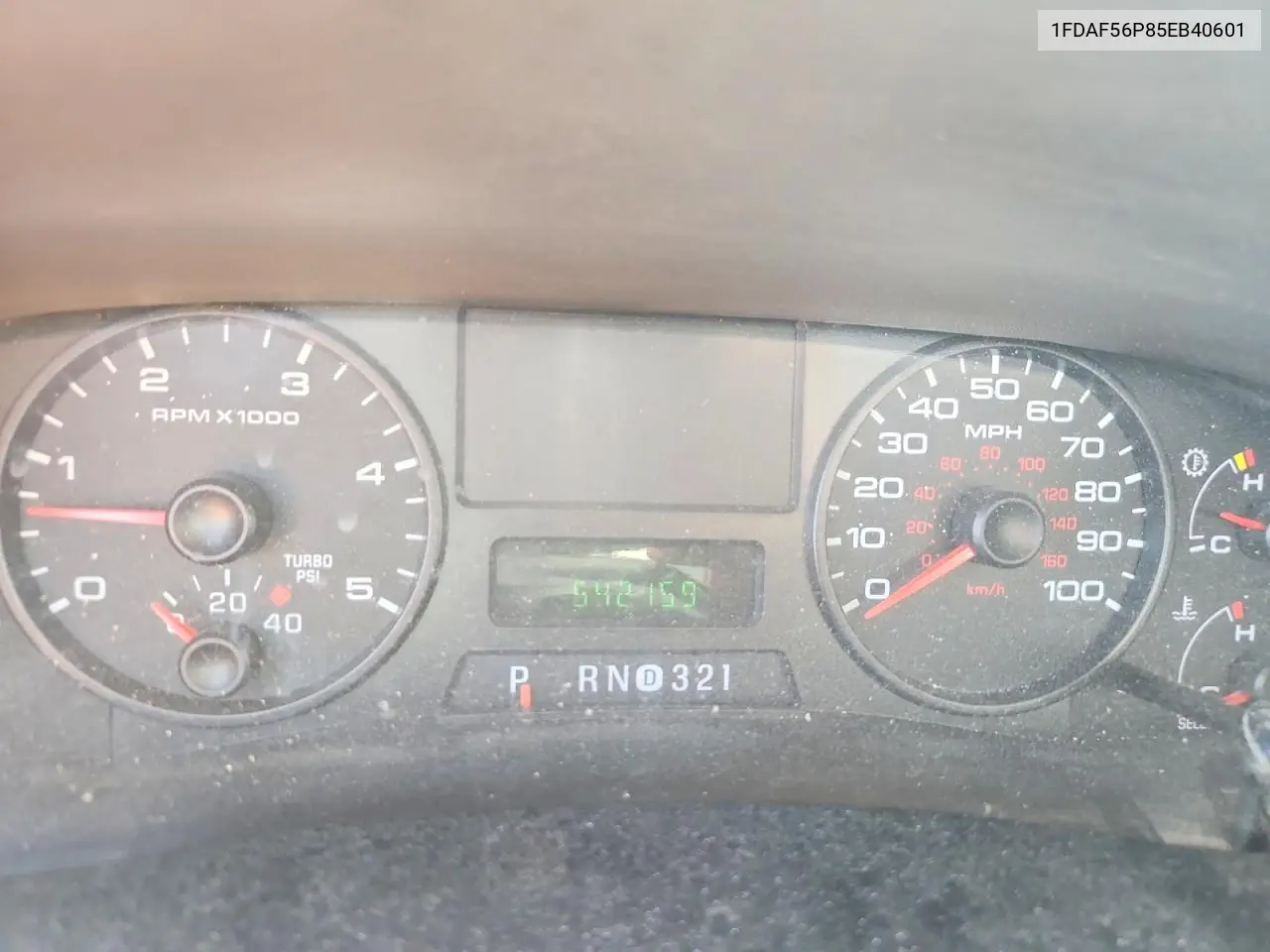 2005 Ford F550 Super Duty VIN: 1FDAF56P85EB40601 Lot: 58112456