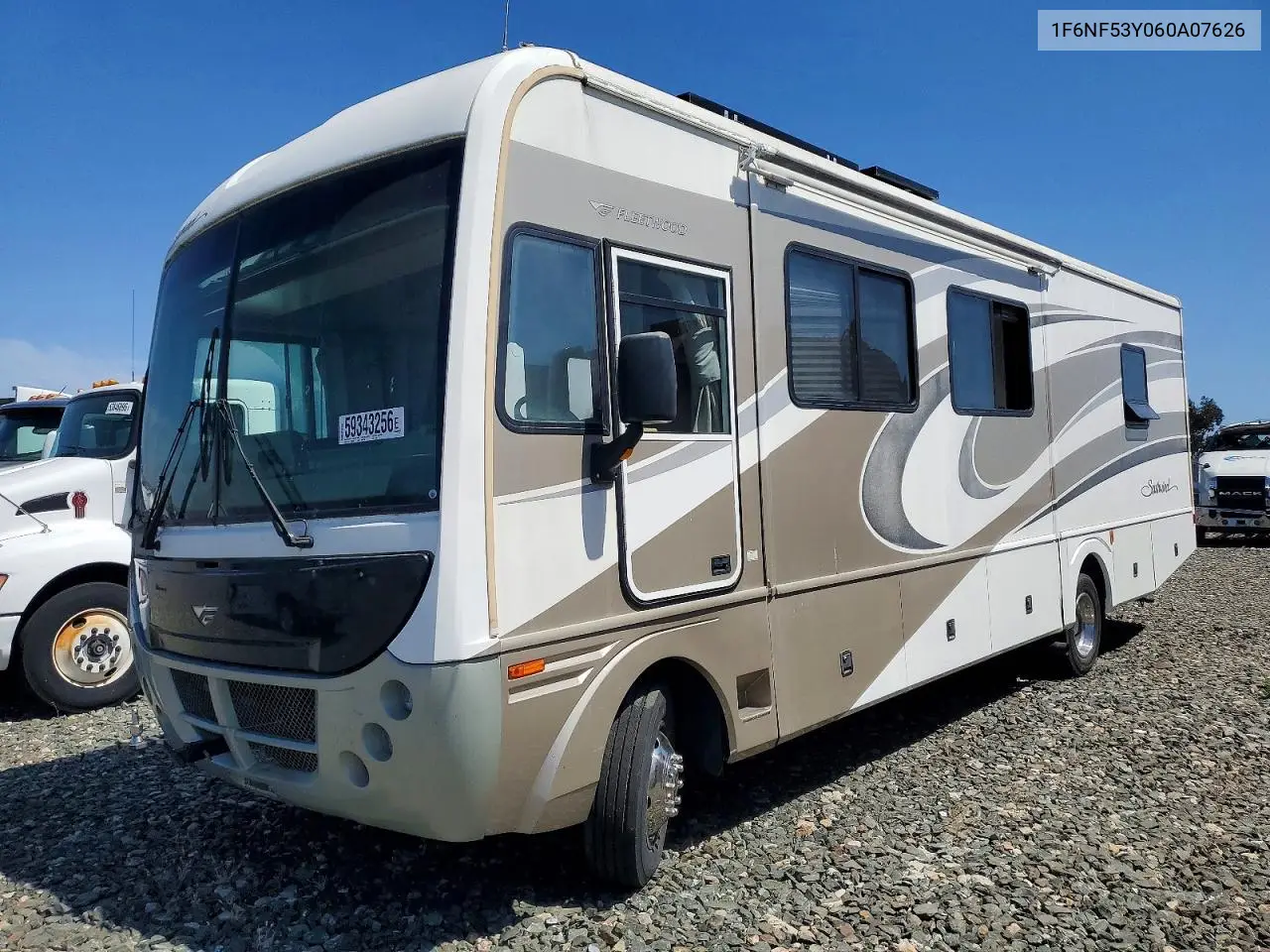 2006 Ford South Wind Rv VIN: 1F6NF53Y060A07626 Lot: 59343256