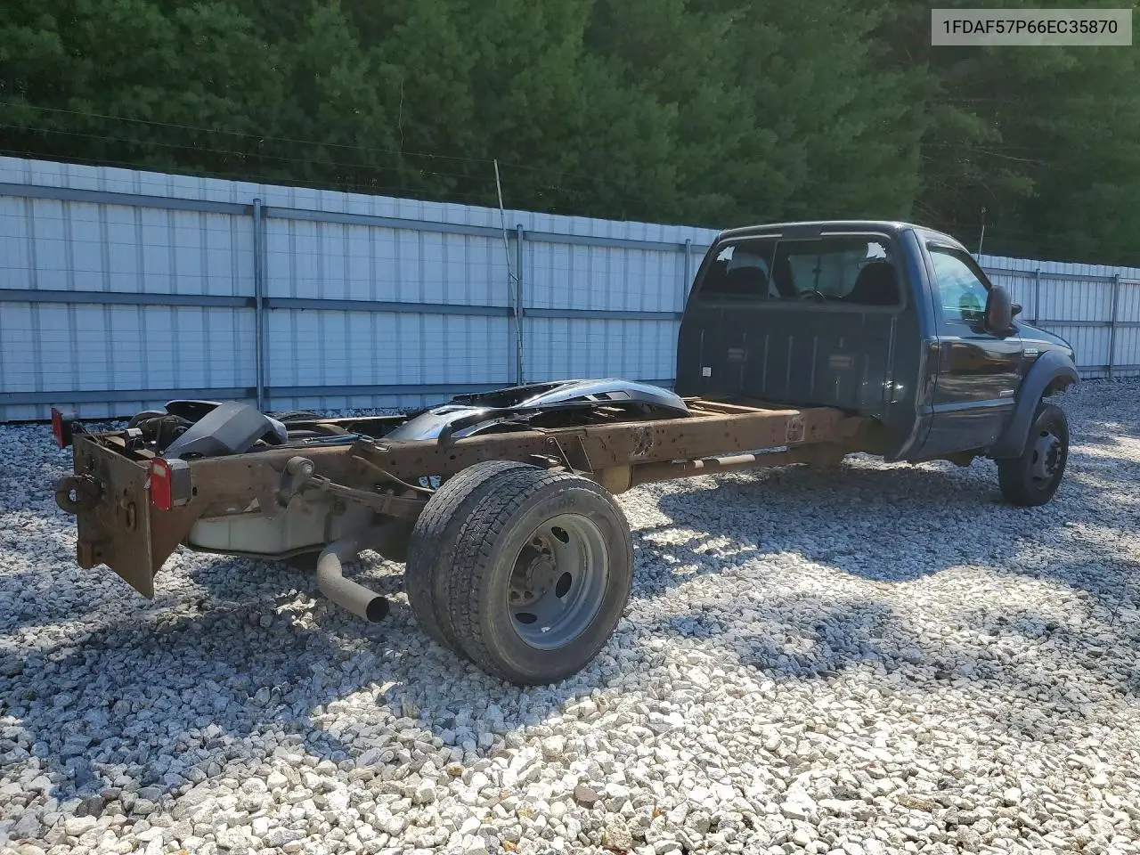 2006 Ford F550 Super Duty VIN: 1FDAF57P66EC35870 Lot: 60046666