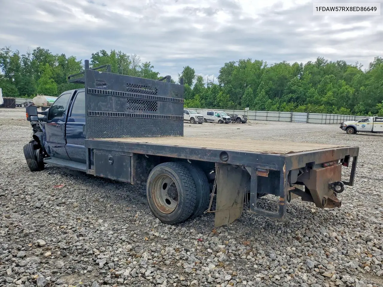 2008 Ford F550 VIN: 1FDAW57RX8ED86649 Lot: 55381716