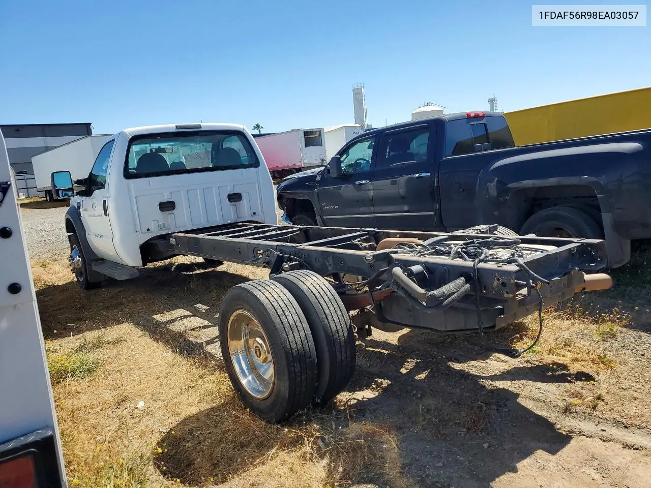 2008 Ford F550 Super Duty VIN: 1FDAF56R98EA03057 Lot: 56722346