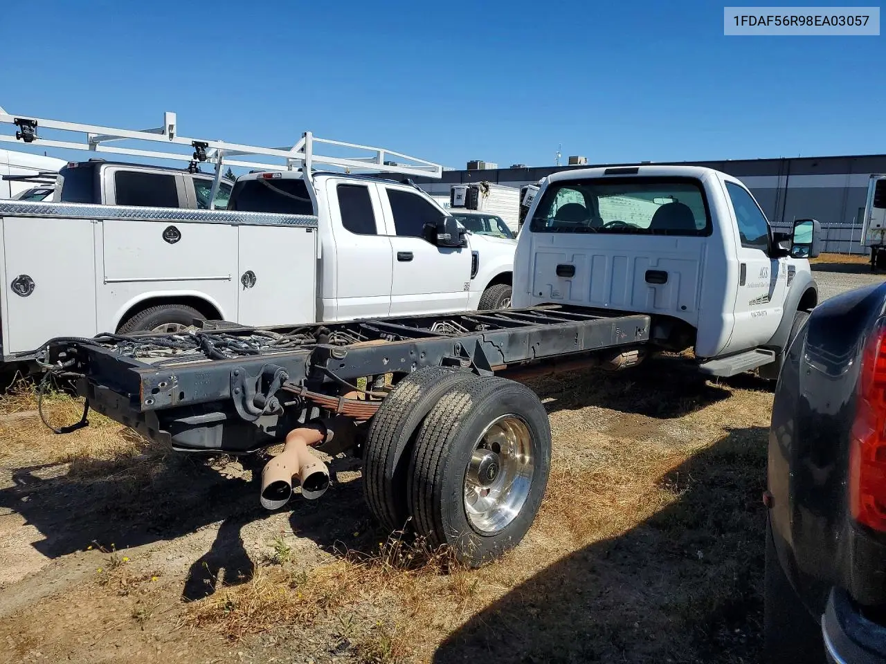 2008 Ford F550 Super Duty VIN: 1FDAF56R98EA03057 Lot: 56722346