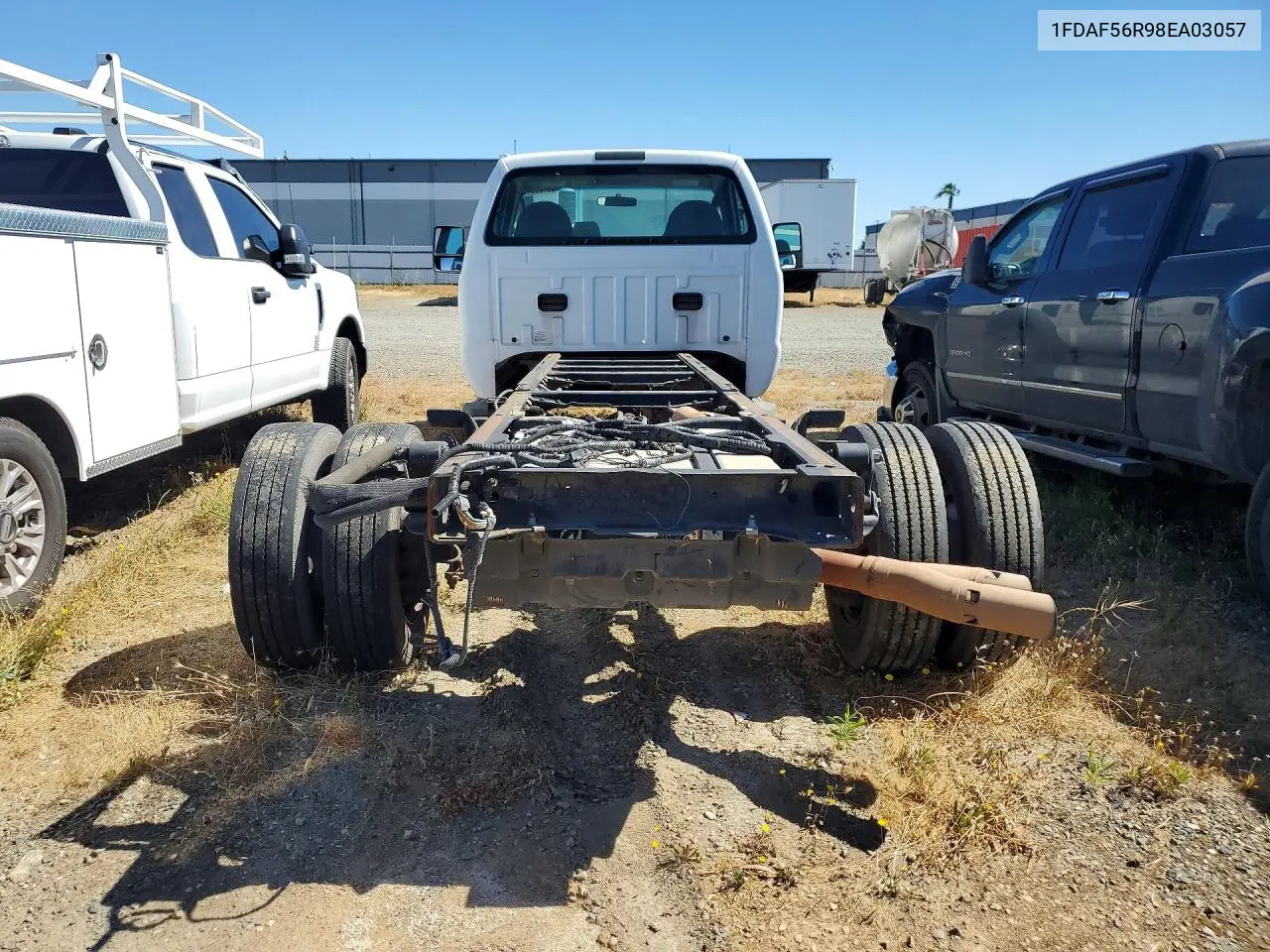 2008 Ford F550 Super Duty VIN: 1FDAF56R98EA03057 Lot: 56722346
