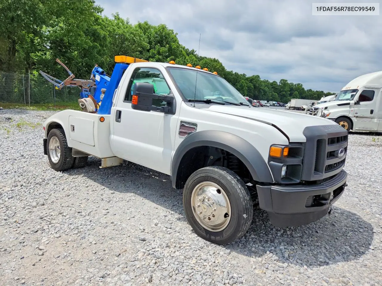 2008 Ford F550 Super Duty VIN: 1FDAF56R78EC99549 Lot: 59912656