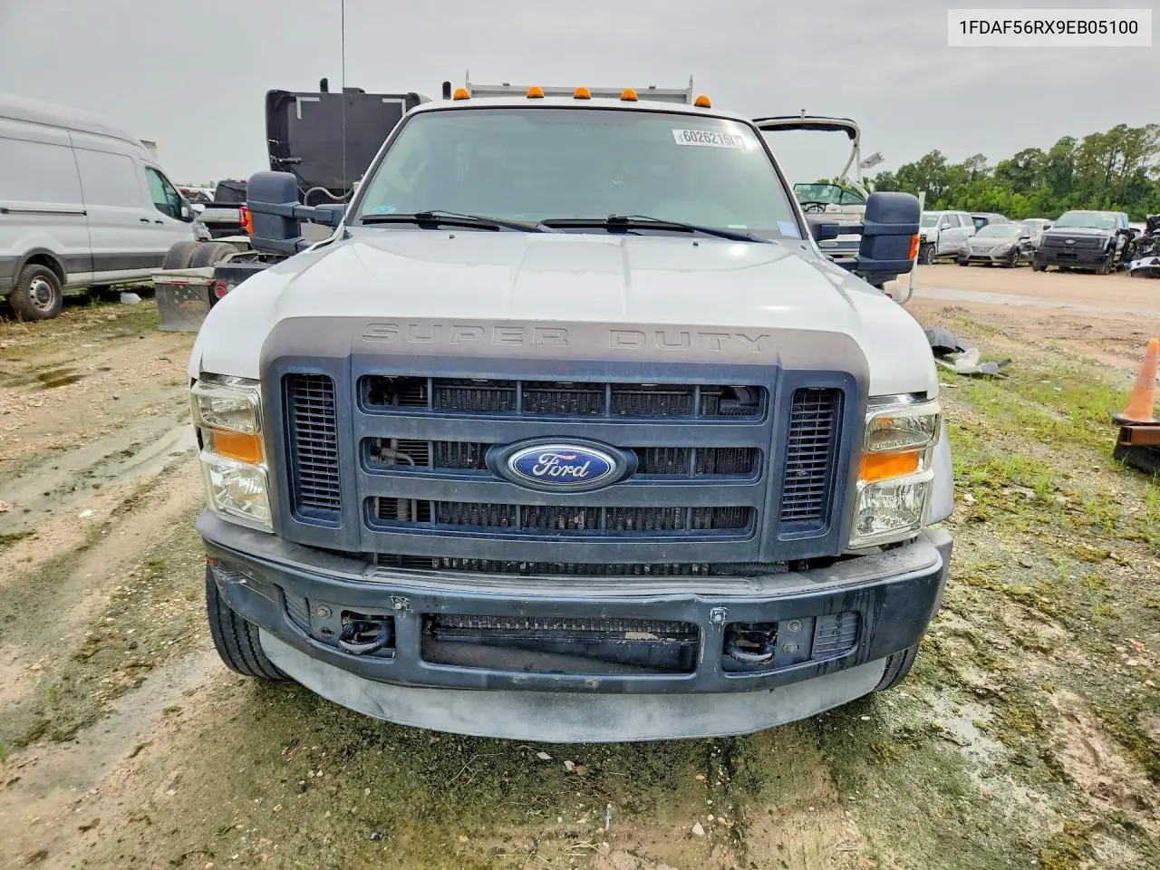 2009 Ford F550 Super Duty VIN: 1FDAF56RX9EB05100 Lot: 60262156