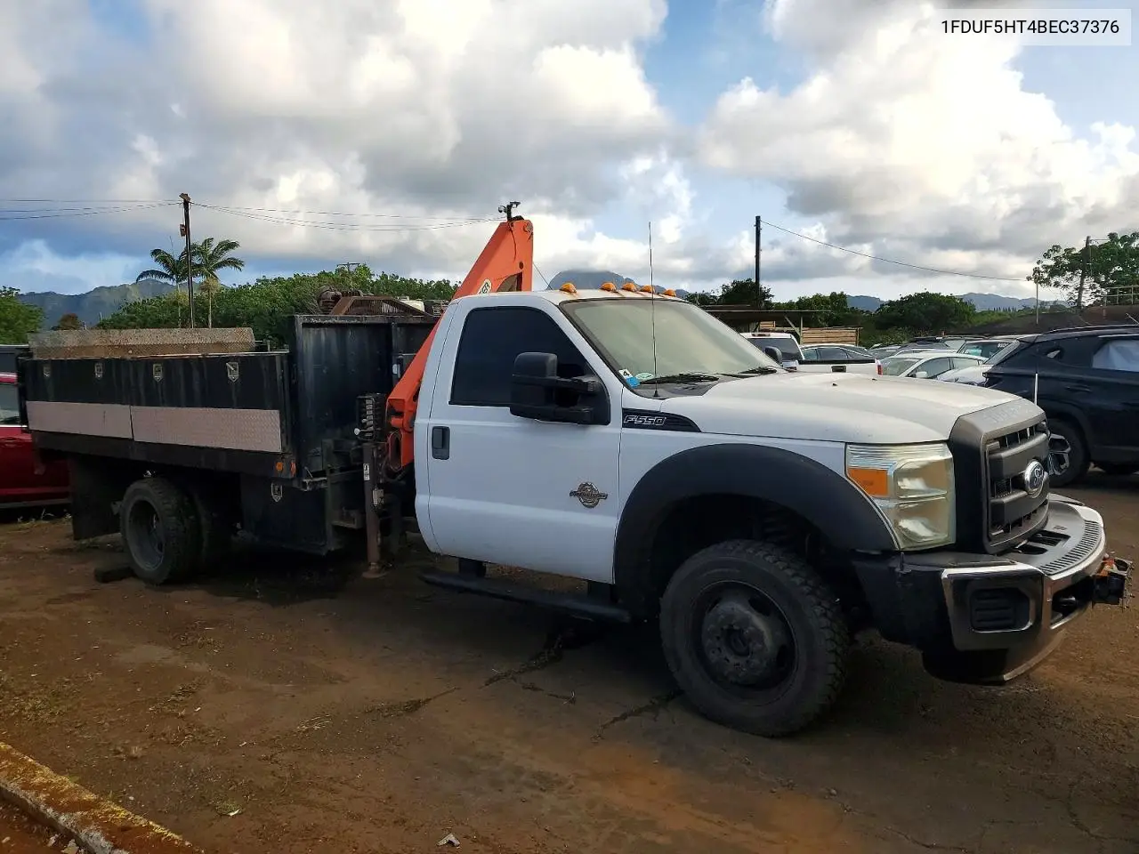 2011 Ford F550 Super Duty Crane Truck VIN: 1FDUF5HT4BEC37376 Lot: 52926466