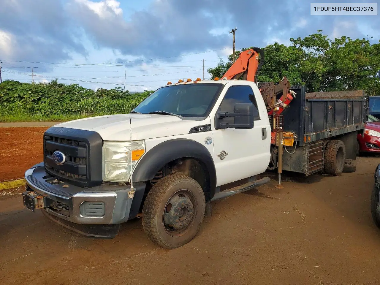 2011 Ford F550 Super Duty Crane Truck VIN: 1FDUF5HT4BEC37376 Lot: 52926466