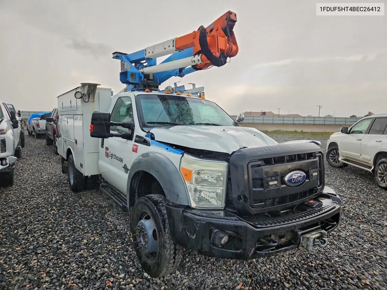 2011 Ford F550 Super Duty Bucket Truck VIN: 1FDUF5HT4BEC26412 Lot: 56528996