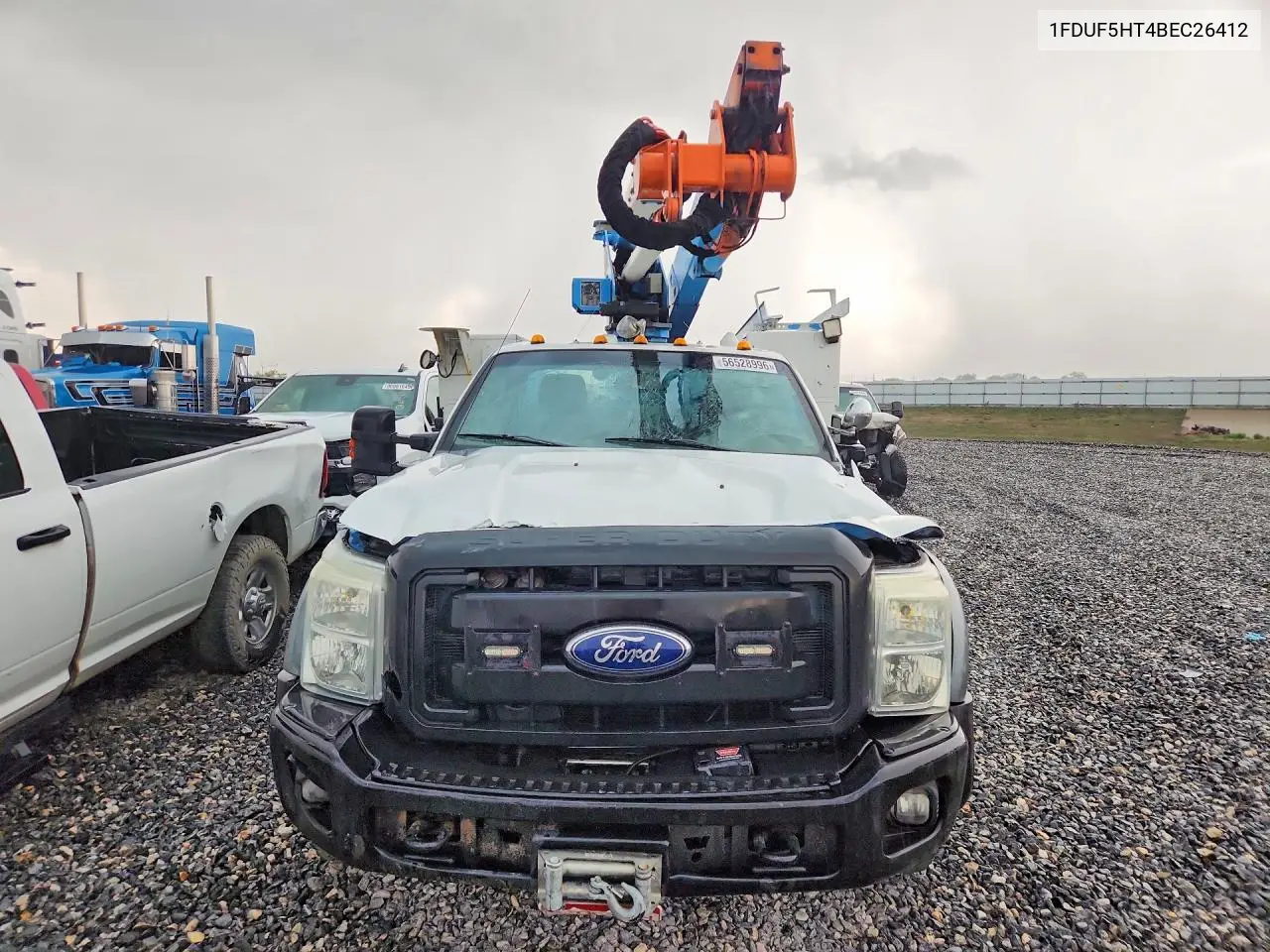 2011 Ford F550 Super Duty Bucket Truck VIN: 1FDUF5HT4BEC26412 Lot: 56528996