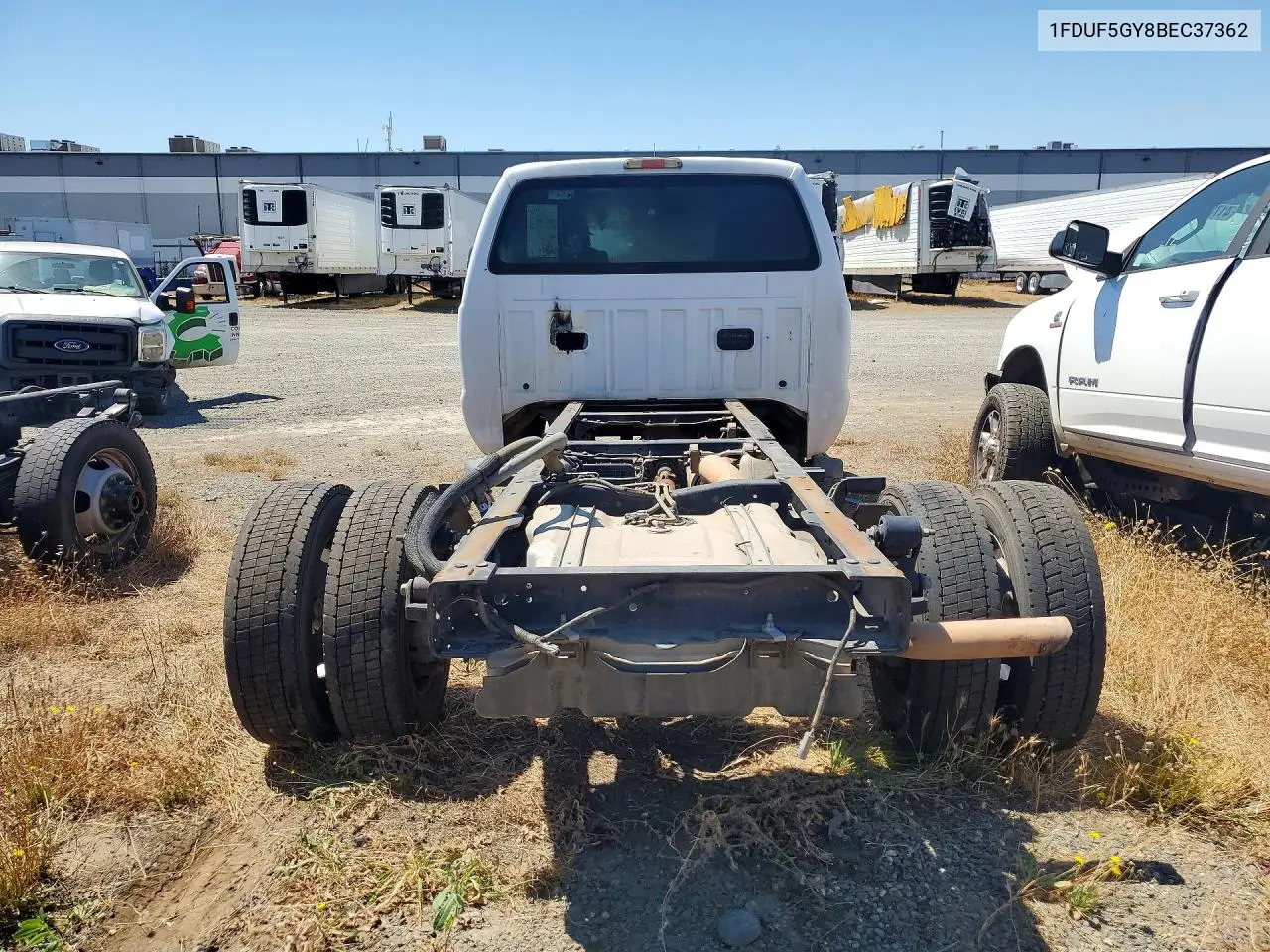 2011 Ford F550 Super Duty VIN: 1FDUF5GY8BEC37362 Lot: 57334706