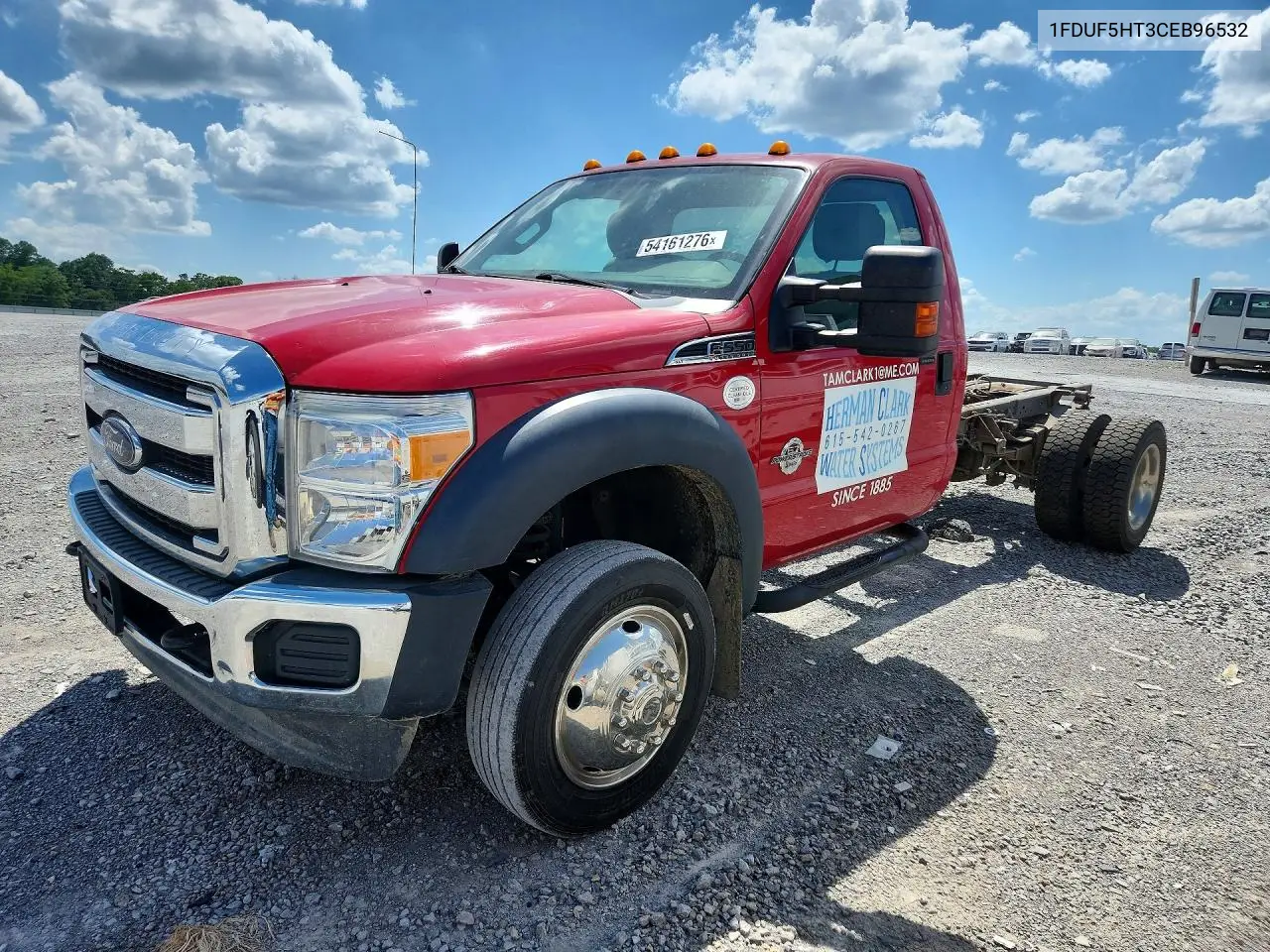 2012 Ford F550 Super Duty VIN: 1FDUF5HT3CEB96532 Lot: 54161276