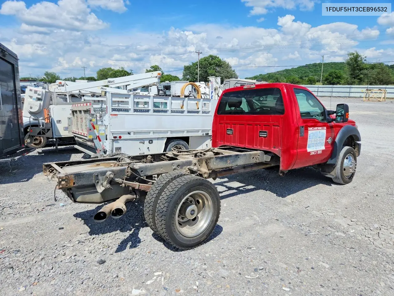 2012 Ford F550 Super Duty VIN: 1FDUF5HT3CEB96532 Lot: 54161276