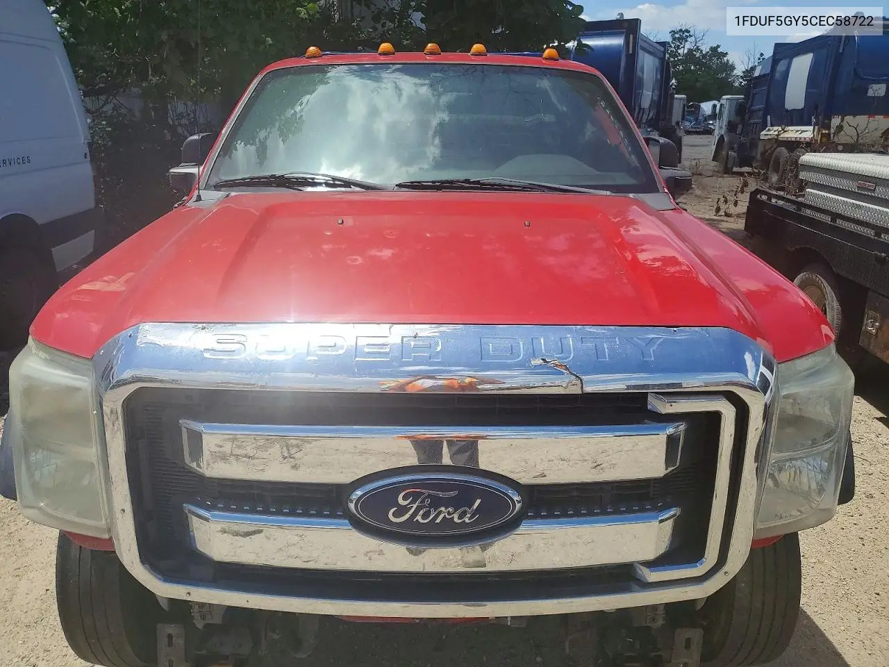 2012 Ford F550 Super Duty VIN: 1FDUF5GY5CEC58722 Lot: 60469586