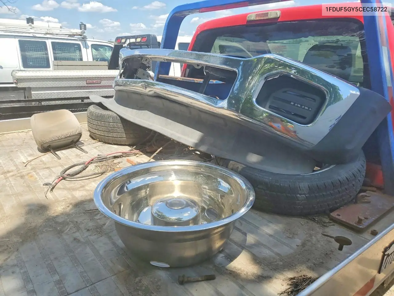 2012 Ford F550 Super Duty VIN: 1FDUF5GY5CEC58722 Lot: 60469586