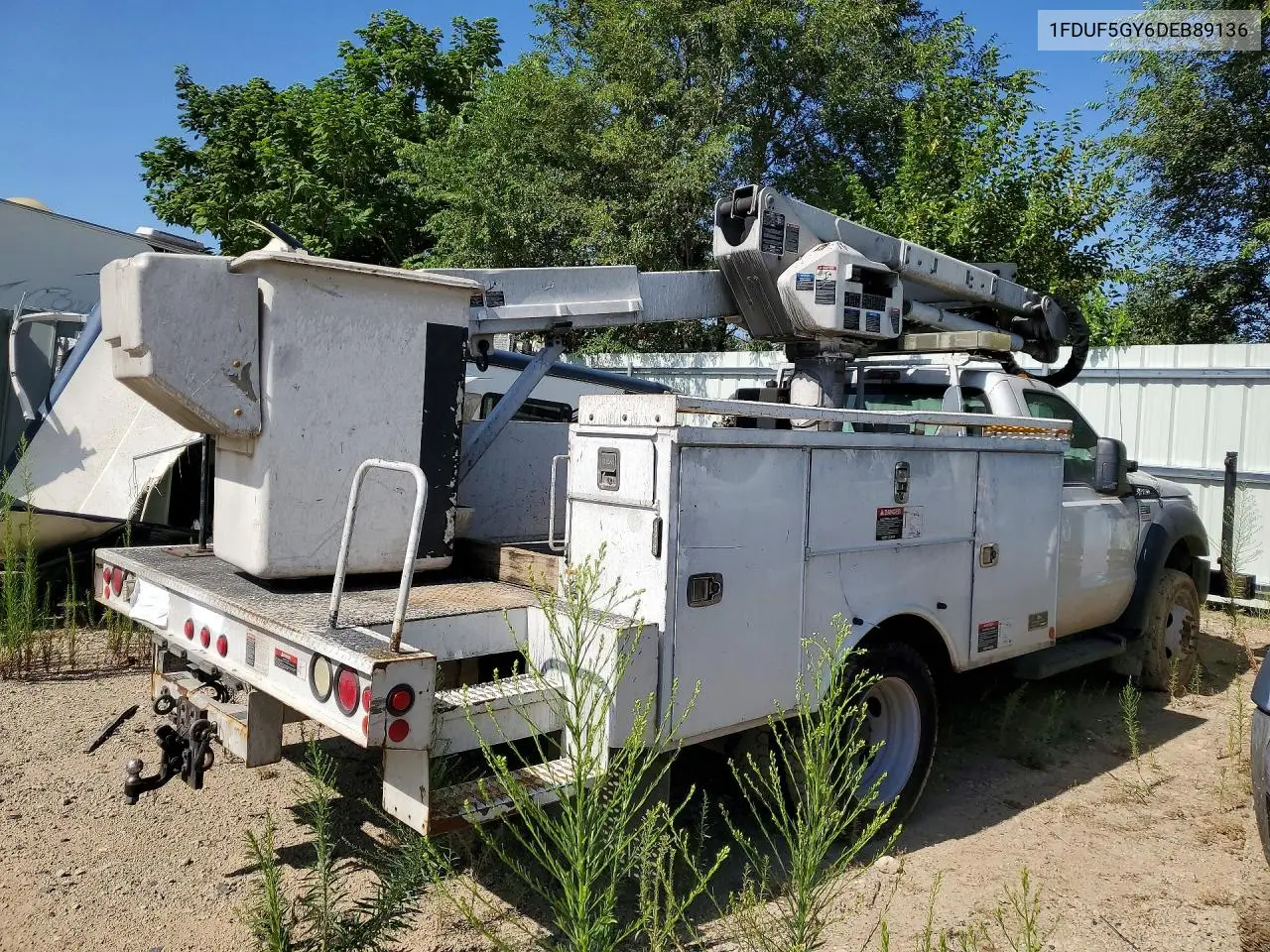 2013 Ford F550 Super Duty Bucket Truck VIN: 1FDUF5GY6DEB89136 Lot: 54492926