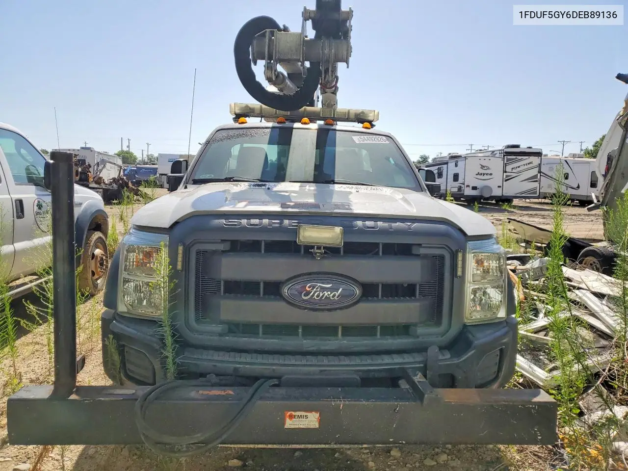 2013 Ford F550 Super Duty Bucket Truck VIN: 1FDUF5GY6DEB89136 Lot: 54492926