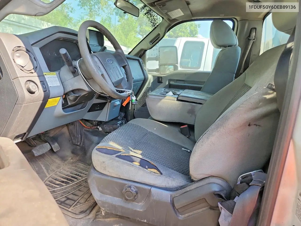 2013 Ford F550 Super Duty Bucket Truck VIN: 1FDUF5GY6DEB89136 Lot: 54492926