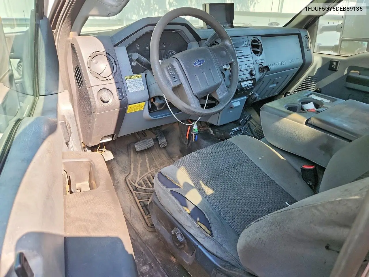 2013 Ford F550 Super Duty Bucket Truck VIN: 1FDUF5GY6DEB89136 Lot: 54492926