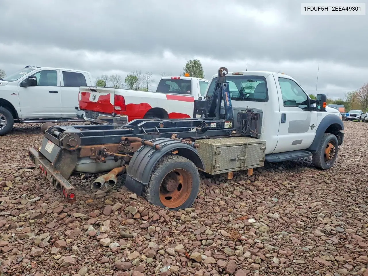 2014 Ford F550 Super Duty VIN: 1FDUF5HT2EEA49301 Lot: 50740336