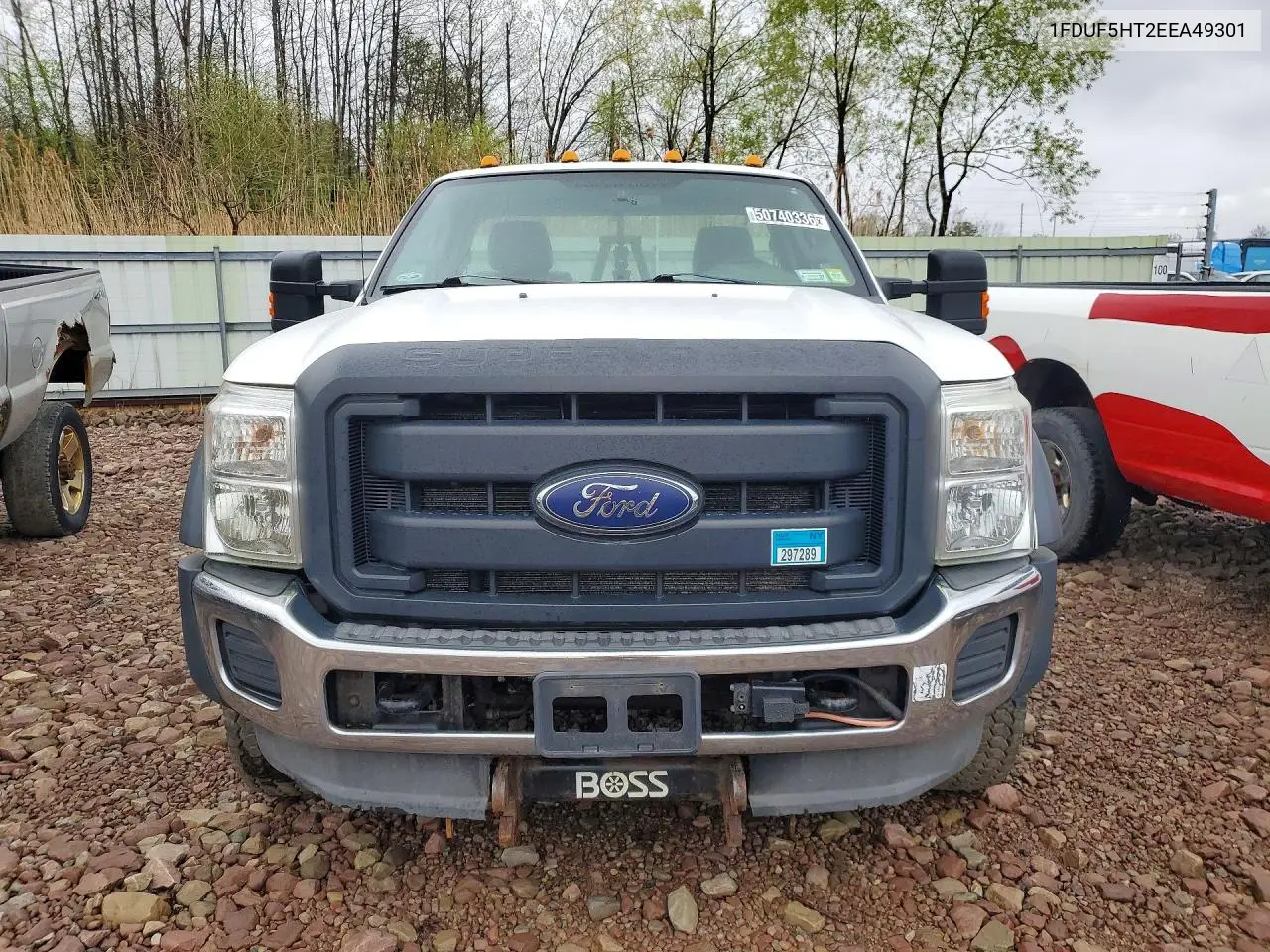 2014 Ford F550 Super Duty VIN: 1FDUF5HT2EEA49301 Lot: 50740336
