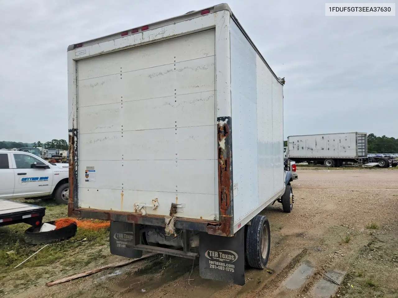 2014 Ford F550 Super Duty Box Truck VIN: 1FDUF5GT3EEA37630 Lot: 60196426