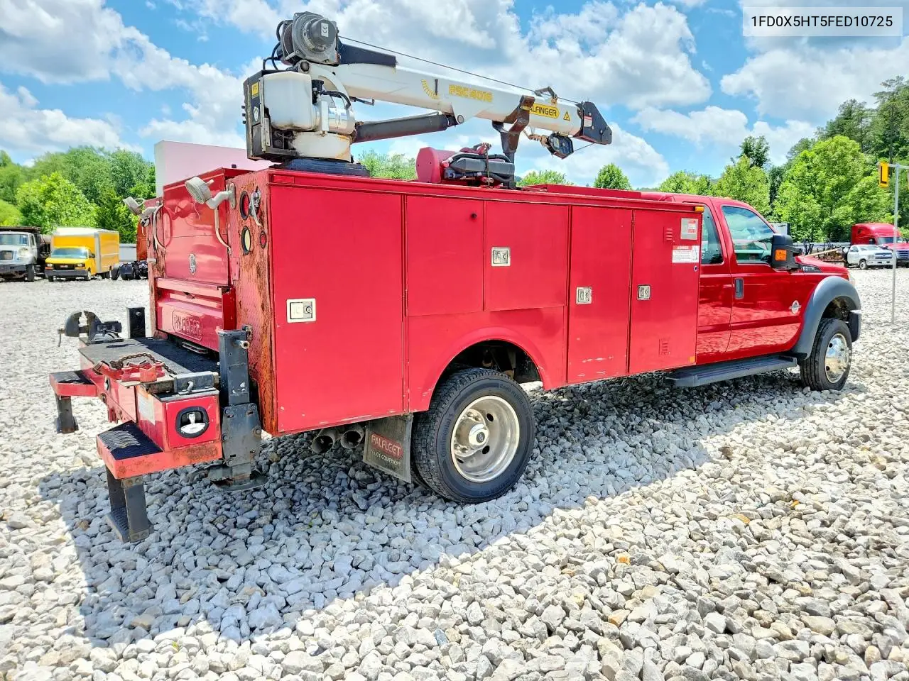 2015 Ford F550 Super Duty VIN: 1FD0X5HT5FED10725 Lot: 54839856