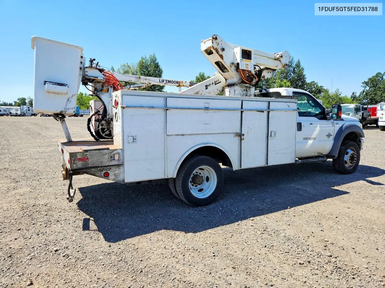 2015 Ford F550 Super Duty VIN: 1FDUF5GT5FED31788 Lot: 60637746