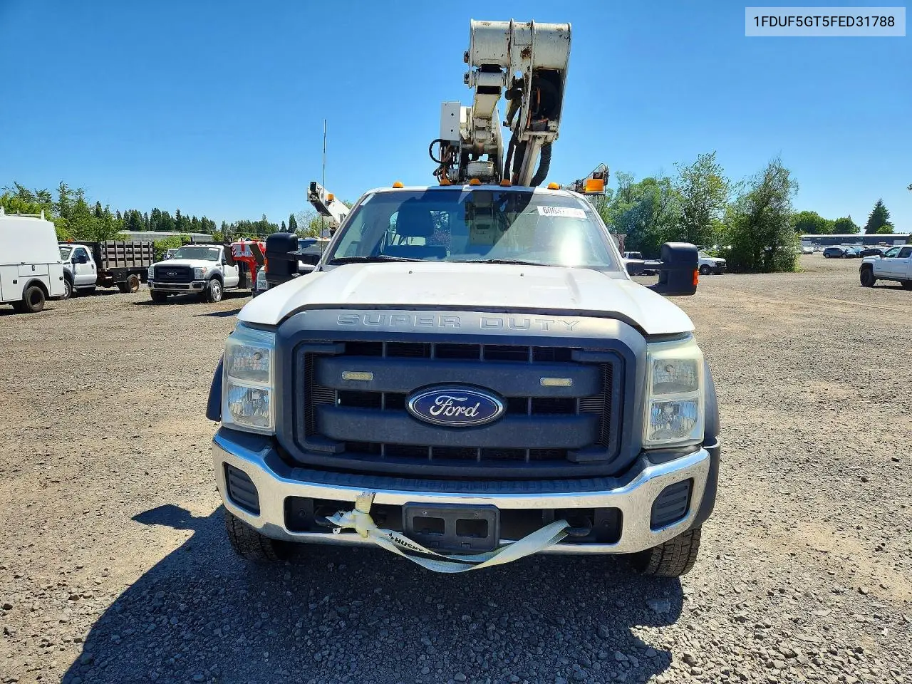 2015 Ford F550 Super Duty VIN: 1FDUF5GT5FED31788 Lot: 60637746