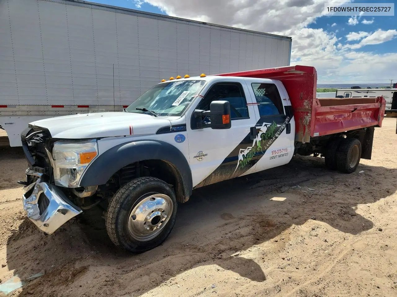 2016 Ford F550 Super Duty VIN: 1FD0W5HT5GEC25727 Lot: 54475766