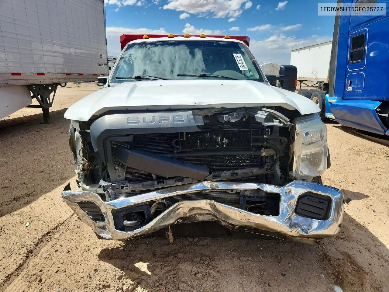 2016 Ford F550 Super Duty VIN: 1FD0W5HT5GEC25727 Lot: 54475766