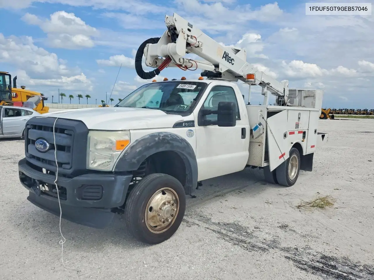 2016 Ford F550 Super Duty Bucket Truck VIN: 1FDUF5GT9GEB57046 Lot: 54861506